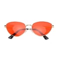thumbnail image 2 of Gafas de sol de estilo simple Protección UV Unisex Hombres Mujeres Gafas al aire libre para viajes Rojo, 2 of 8