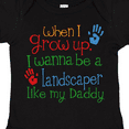 thumbnail image 4 of Inktastic Landscaper Like Daddy Boys or Girls Baby Bodysuit, 4 of 5