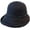 Navy, variant on CoCopeaunts Sunshade Straw Bucket Hat for Women Summer Retro Foldable Basin Cap Literary Fisherman Hat Casual Sun Cap Bow Belt