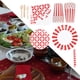 thumbnail image 3 of Juego de vajilla desechable Sunnimix vajilla de fiesta 97 piezas rojo, 3 of 8