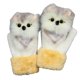thumbnail image 1 of Guantes de felpa de animales 3d, manoplas tejidas, manoplas forradas con forro polar, guantes de dedo completo, 1 of 4