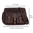 thumbnail image 3 of Bolso de piel Komal's Passion KPL para mujer, 35 cm, 3 of 6