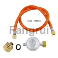 thumbnail image 2 of For Gas Regulator 12inch Adapter Part Metal Hose Fittings, 2 of 5
