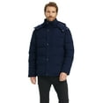 thumbnail image 3 of Wantdo Men's Big and Tall Winter Coat Recycled Waterproof Insulated Puffer Jacket Hooded Winter Clothes Navy 2XL, 3 of 13