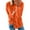 Orange, variant on Womens Dandelion Printed Sweatshirt Long Sleeve Crewneck Pullover Tops Casual Loose Fit Tunic All-Match Clothing