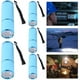 thumbnail image 5 of 5 Uds 9LED Mini Linterna Camping Antorchas Aleación Aluminio Impermeables (cielo) Azul, 5 of 8