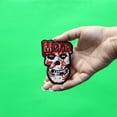 thumbnail image 2 of Misfits Men's Bloody Skull Embroidered Patch Black, 2 of 2