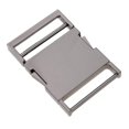 thumbnail image 3 of Youkk Metal Bag Webbing Belt Buckle Clip Clasp Stylish and Sturdy Gray black Inner diameter 38mm 1Set, 3 of 6