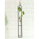 thumbnail image 2 of 1pc Iron Flower Vase, Nordic Black Wall Mounted Hanging Vase For Flower, 2 of 5