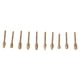 thumbnail image 5 of Limas rotativas de borde de doble corte, 10 piezas Kit de brocas giratorias de doble corte Brocas para tallar madera Salida de alta intensidad, 5 of 12