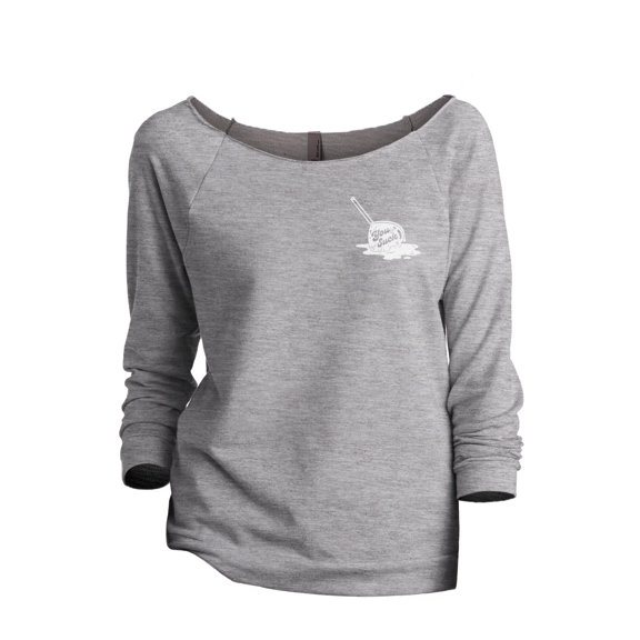 You Suck Women's Fashion Slouchy 3/4 Sleeves Raglan Lightweight Sweatshirt Sport Grey X-Large