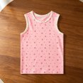 thumbnail image 5 of HGIEYS Little Girls Solid Colors Soft Undershirt Sleeveless Shirts Kids Comfort Breathable Tank Tops 11-12 Years, 5 of 5