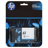 HP 61 Tri-color Original Ink Cartridge, CH562WN#140