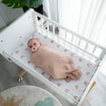 thumbnail image 3 of Comfy Cubs 2 Pack Muslin Swaddle Blankets - Receiving Blanket, Wrap for Boys & Girls (Sage and Blush), 3 of 5