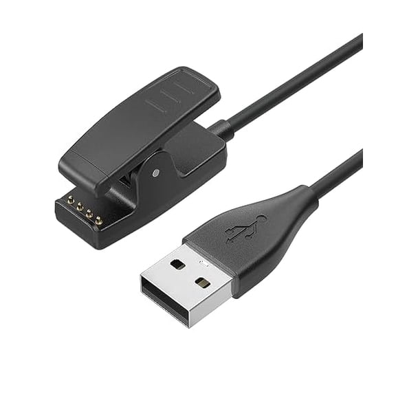 xixishop Charger Compatible with Garmin Forerunner 35/30 / 235/230 / 630/645 / 645 Music / 735XT, Replacement Charging Cable for Garmin Vivomove HR, Lily, Approach G10 / S20 Smart Watch (3.3FT)