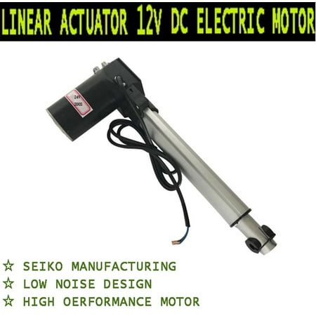 

INTBUYING 12V DC Electric Linear Actuator Stroke 11.8Inch Industrial Electric Push Rod Motor Telescopic Rod Lifter Actuators Controller