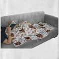 thumbnail image 6 of Animal Soft Flannel Fleece Throw Blanket, Mothers Day with Baby and Mom Maternal Children Fox Rabbit Flowers Family Concept, Cozy Plush for Indoor and Outdoor Use, 50" x 60", Multicolor, by Ambesonne, 6 of 6