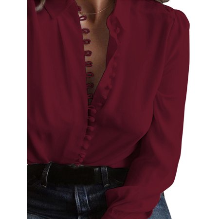 low cut long tops