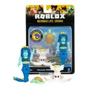 ROBLOX Action Figure Mermaid Life: URANIA + 2 Accesories + Virtual Item Code