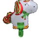 thumbnail image 2 of Dibujos Animados Navidad Mini Globo Película Aluminio Navidad Nuevo Hombre Muñeco Nieve Globo Escuela (G), 2 of 8