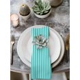 thumbnail image 2 of Modern Striped Cloth Napkins Set of 4 Reusable Dinner Napkins, Geometric Abstract Minimalist Cocktail Napkin Washable Table Napkins for Wedding/Holiday Party/Baby Shower 20"x20", 2 of 7