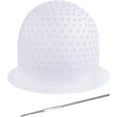 thumbnail image 1 of Silicone Highlighting Cap, Highlighting Cap and Hook, Hair Dye Cap, Hair Frosting Cap, Highlighting Frosting Cap, Frosting and Tipping Cap, NO Pre-Holed, 1 of 5