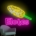thumbnail image 4 of Handmadetneonsign Elotes Neon Sign, Grilled Mexican Street Corn Wall Art Decor, Restaurant Wall Decor 52205, 4 of 5