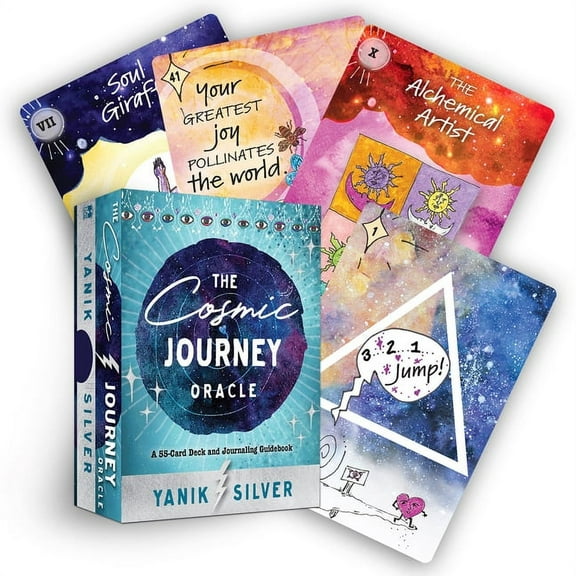 The Cosmic Journey Oracle: A 55-Card Deck and Journaling Guidebook, (Other)