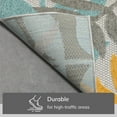 thumbnail image 2 of Well Woven Ella Floral Grey Indoor/Outdoor Area Rug High Traffic Stain Resistant Modern Carpet, 2 of 10