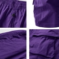 thumbnail image 6 of Men's Hiking Cargo Shorts Quick Dry Lightweight Summer Casual Shorts Multi Pockets Work Golf Outdoor Athletic Short Pants, L, 6 of 7