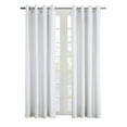 thumbnail image 3 of Habitat Harmony Light Filtering Curtain, Grommet Privacy Window Treatment Single Panel 52" x 63" in Blue, 3 of 5