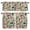 Beige, variant on 3 Piece Kitchen Curtains and Valances Set Botanical Fruit Cafe Curtains 36 Inch Length Retro Blueberry Raspberry Leaves Black Valance & Tier Curtain for Living Room Bedroom Window 54"x18"+27"x36"*2
