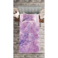 thumbnail image 3 of Ambesonne Purple Quilted Bedspread Set 2 Pcs, Sakura Tree Springtime, Twin Size, Purple, 3 of 3
