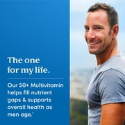 One A Day Mens 50+ Multivitamin Tablets, Multivitamins for Men, 200 Ct