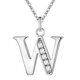 thumbnail image 1 of Collar de 26 letras, accesorios de moda de diamantes, regalos para la novia del amante Wmkox8yi sjalhkljlk5880, 1 of 1