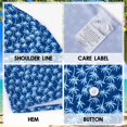 thumbnail image 7 of Men's Hawaiian Shirts Regular Fit Short Sleeve Casual Button Down Summer Tropical Beach Shirts, 7 of 7
