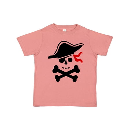 

Inktastic Pirate Skull and Cross Bones Gift Toddler Boy or Toddler Girl T-Shirt