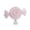 I, variant on BingTong Candy Christmas Tree Topper – Glitter Beaded Lollipop Ornament, Spring Base for Tree Table G