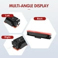 thumbnail image 5 of 055 Toner Cartridge with Chip Compatible for Canon 055 CRG-055 Color imageCLASS MF741Cdw MF743Cdw MF745Cdw MF746Cdw LBP664Cdw (Black, Cyan, Magenta, Yellow, 4 Pack), 5 of 7