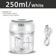 thumbnail image 1 of Electric Garlic Chopper Mini Portable Veggie Chopper 100ML /250ML Pepper Nuts Grinder Onion Chopper Wireless Blender to Vegetable Waterproof USB Charging, 1 of 6