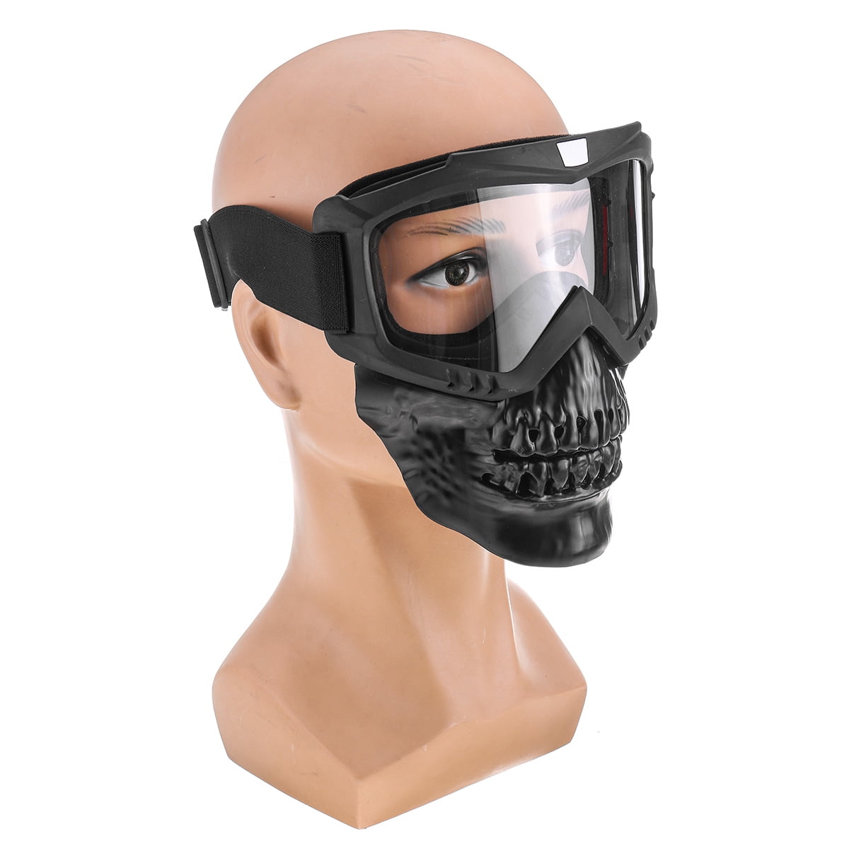 tan dirt bike helmet