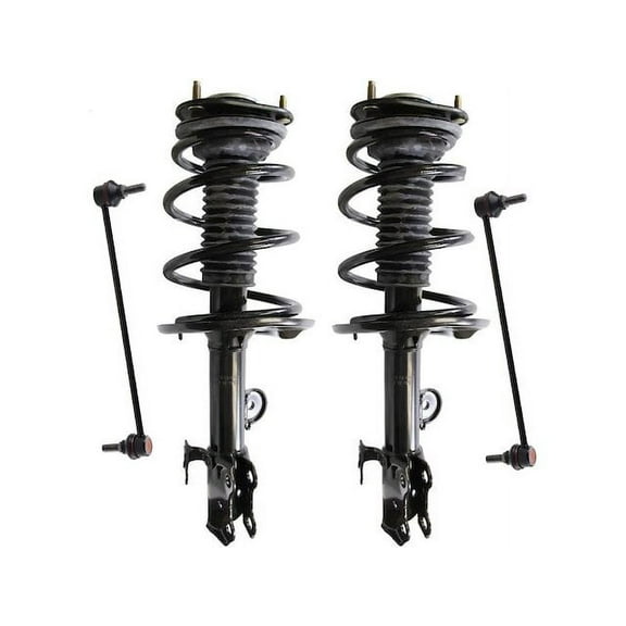 Front Strut Assembly and Sway Bar Link Kit - Compatible with 2006 - 2012 Toyota RAV4 2007 2008 2009 2010 2011