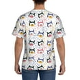 thumbnail image 2 of Rocae Cute Dog for Men's Moisture-Wicking Crew Tee - T-Shirt for Sports, Outdoor Activities, and Casual WearLarge, 2 of 9
