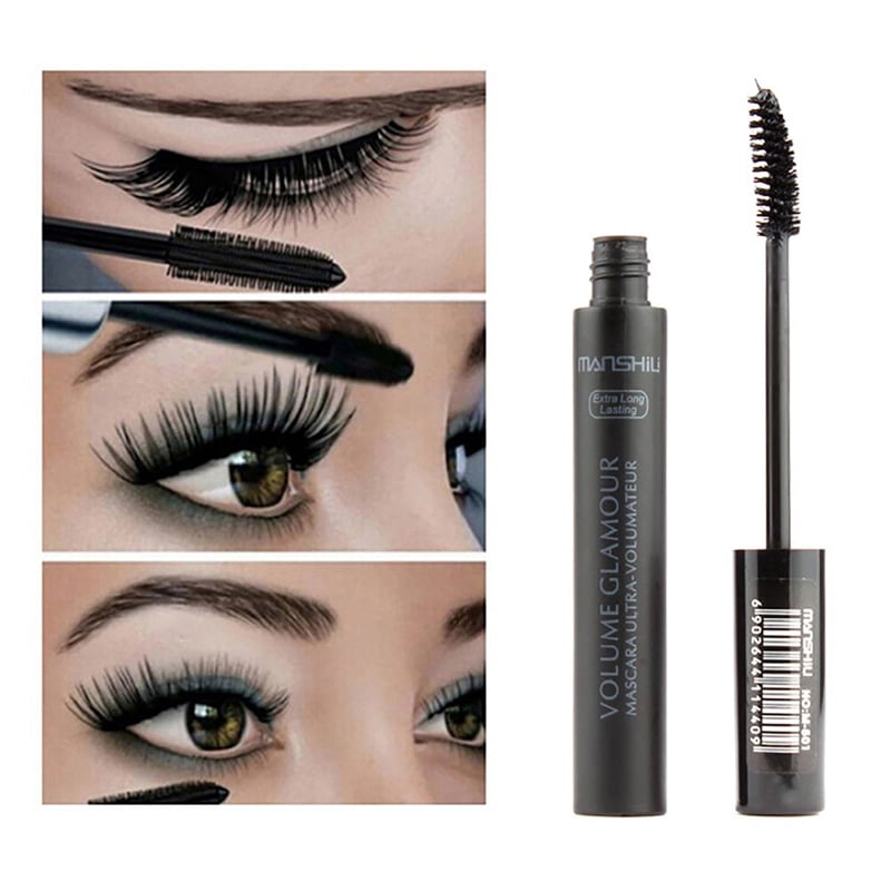 Maquillaje Waterproof Black Rimel Colossal Fiber Mascara Volome Curl Eyelashes Extension
