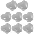 thumbnail image 4 of Troglfold dresser knob 8 Ceramic Heart Drawer Knobs Vintage Pulls for Home Kitchen,1.77"X1.57"X1.18", 4 of 10
