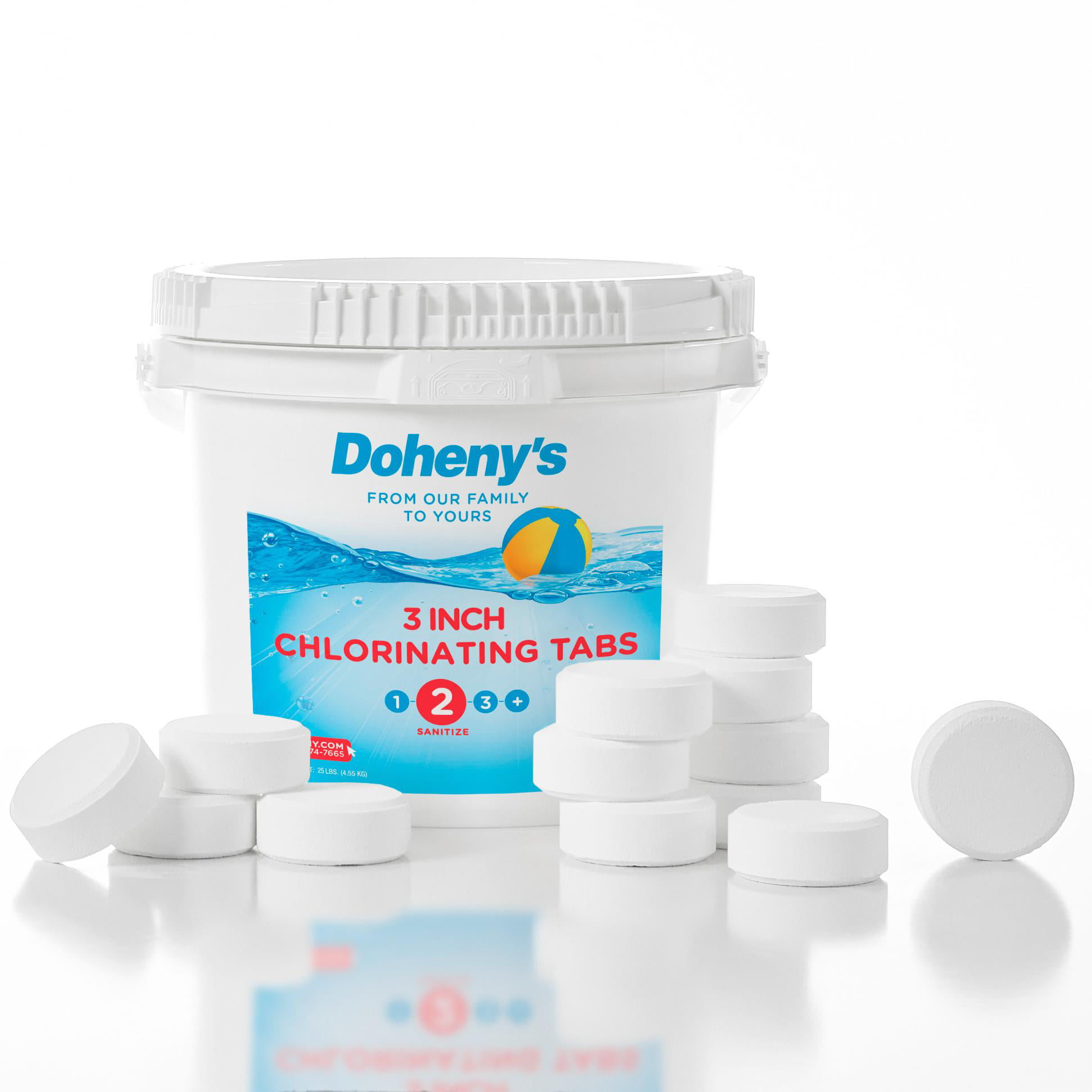 Doheny's 3 in Chlorine Tabs - 10 lb - Doheny Pool Supplies - Pool Supplies  Superstore