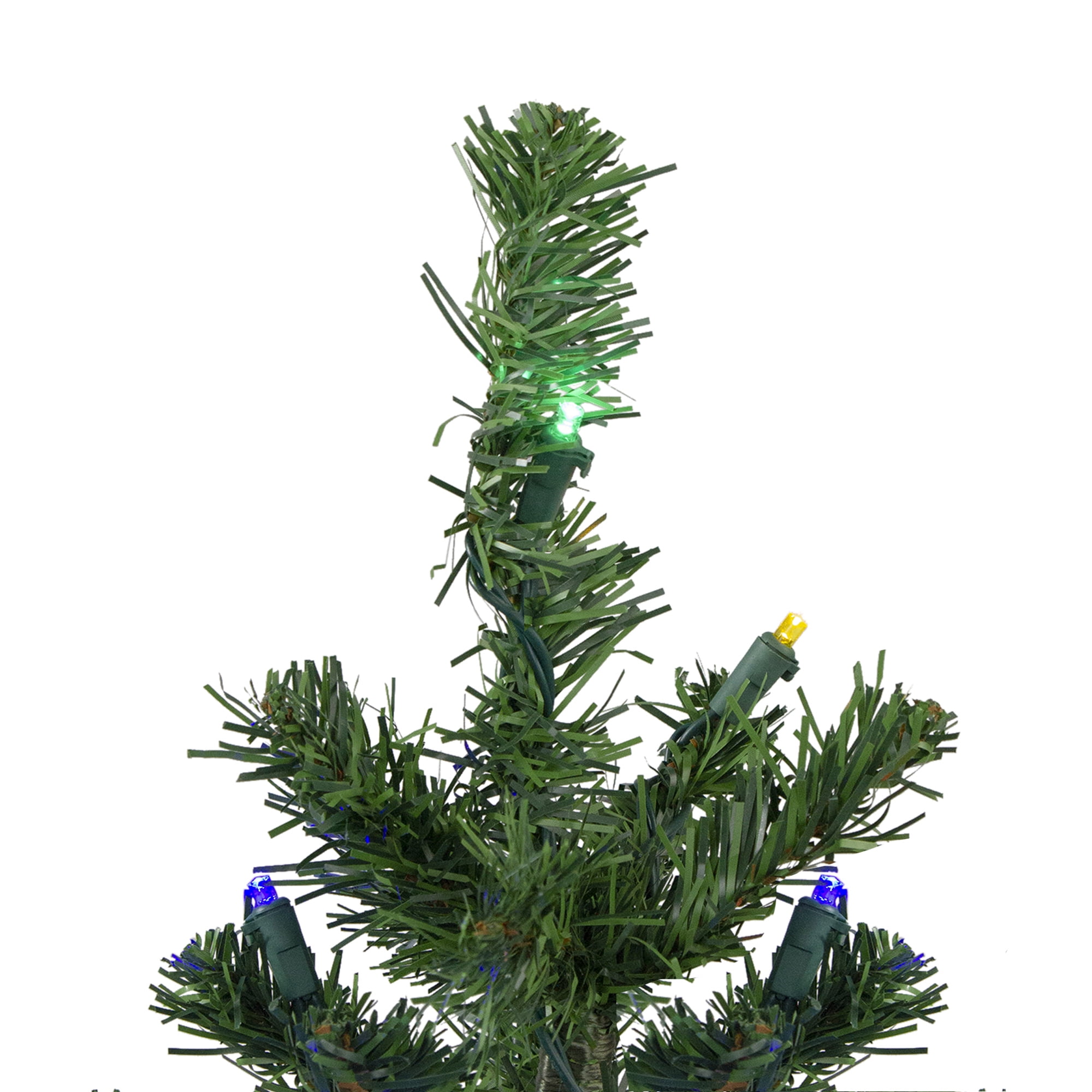 Vickerman 3' Prelit Antique Champagne Artificial Christmas ...