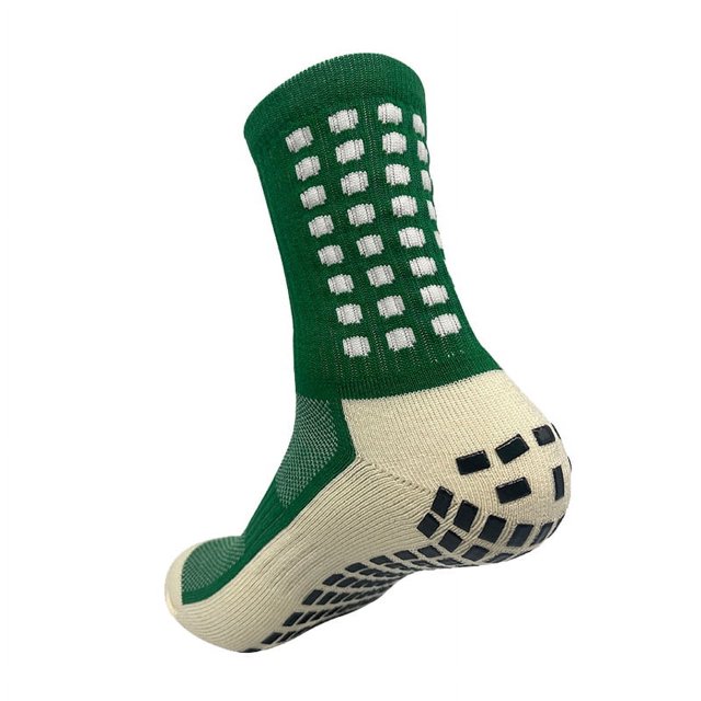 Calcetines de fútbol antideslizantes con pegamento en el barril, tubo largo, grueso, absorbente del sudor, resistente al desgaste, calcetines deportivos con fondo de toalla