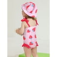 thumbnail image 5 of Usaibhir Baby Girls Swimsuit Toddler Ruffled Bikini One-Piece Swimwear Baby Girl Bathing Suits Kids Swimming Bathing Beachwear 12M-4Y, 5 of 10