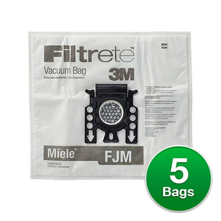 Filtrete Vacuum Bag for Miele Type FJM / (Miele Fjm Bags Best Price)